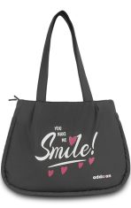 Addixon Women Stylish Handbag with Inspirational Quote You Make Me Smile,