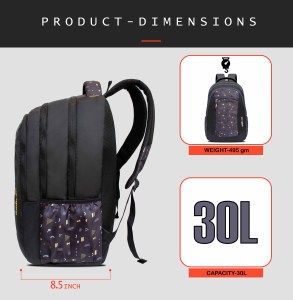 addixon Medium 30 L Laptop Backpack Backpack Spacious Quality Bag for Office School College Casual & Travel - Image 15