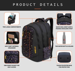 addixon Medium 30 L Laptop Backpack Backpack Spacious Quality Bag for Office School College Casual & Travel - Image 20