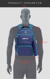 addixon Medium 20 L Laptop Backpack Spacy Unisex Backpack School College & Casual Bag - Image 2