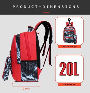 addixon Medium 20 L Laptop Backpack Spacy Unisex Backpack School College & Casual Bag - Image 7