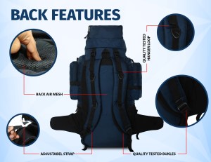 addixon 85L Trekking Backpack for Adventures - Image 7